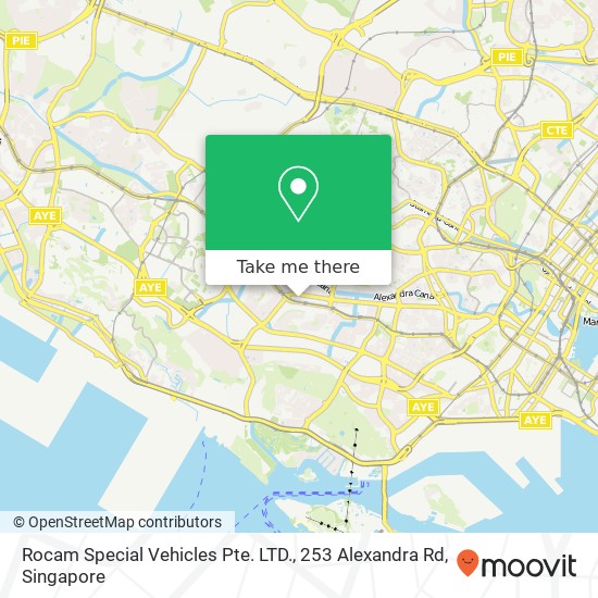 Rocam Special Vehicles Pte. LTD., 253 Alexandra Rd map