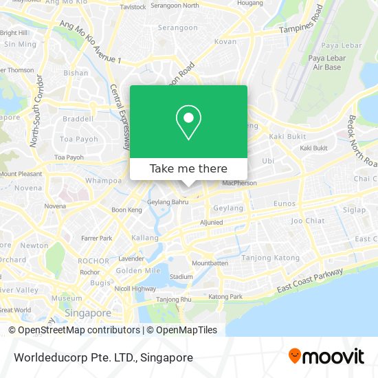 Worldeducorp Pte. LTD. map