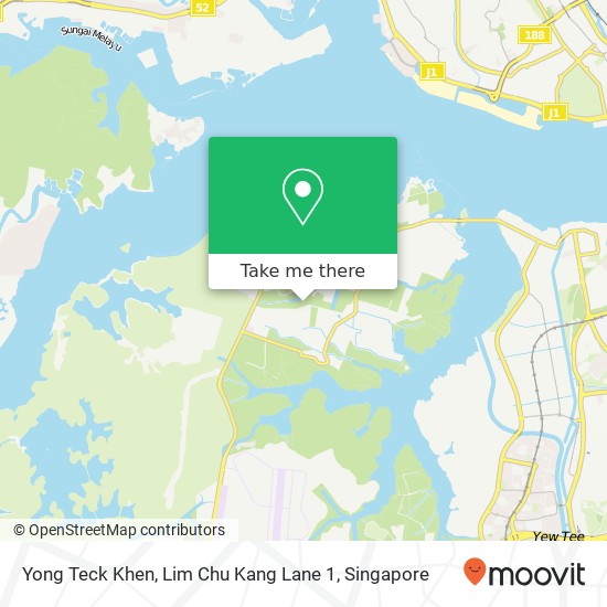 Yong Teck Khen, Lim Chu Kang Lane 1地图