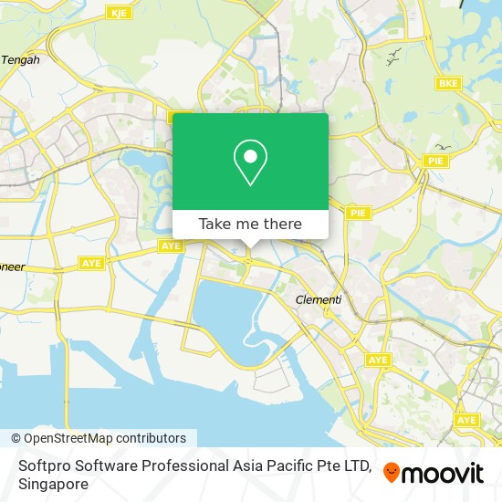 Softpro Software Professional Asia Pacific Pte LTD map