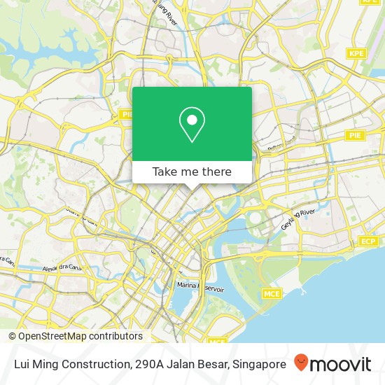 Lui Ming Construction, 290A Jalan Besar map