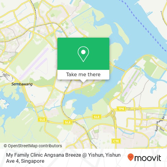 My Family Clinic Angsana Breeze @ Yishun, Yishun Ave 4地图