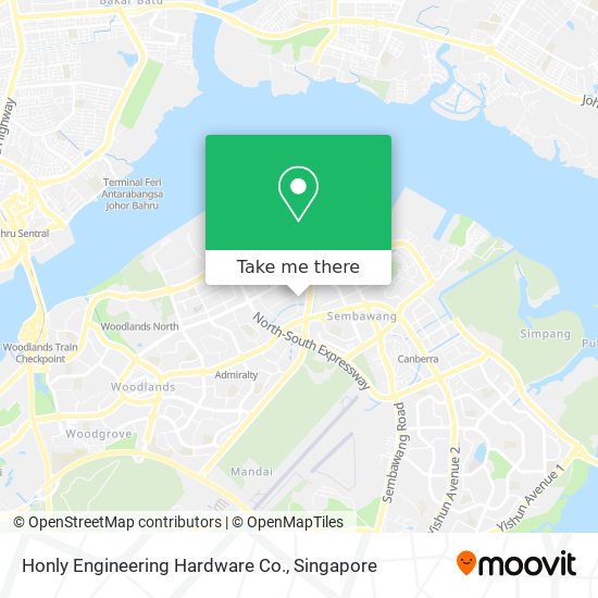 Honly Engineering Hardware Co. map