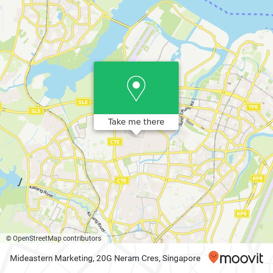 Mideastern Marketing, 20G Neram Cres map