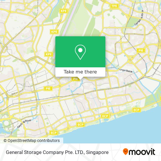 General Storage Company Pte. LTD. map