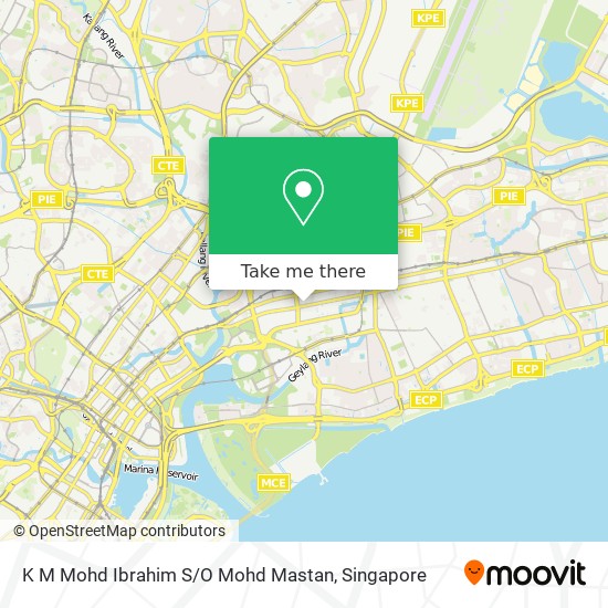 K M Mohd Ibrahim S / O Mohd Mastan map