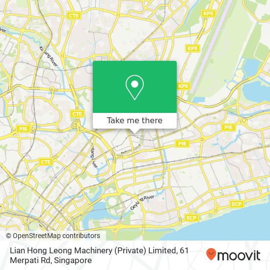 Lian Hong Leong Machinery (Private) Limited, 61 Merpati Rd地图