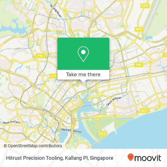 Hitrust Precision Tooling, Kallang Pl map