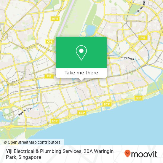 Yiji Electrical & Plumbing Services, 20A Waringin Park map