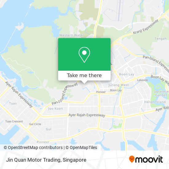 Jin Quan Motor Trading map