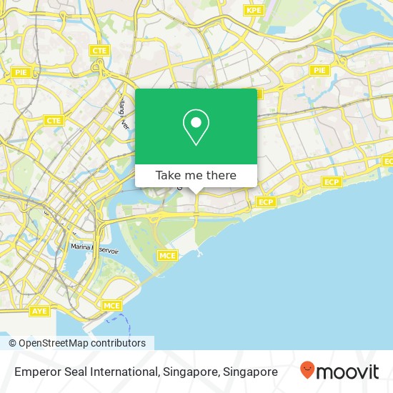 Emperor Seal International, Singapore map