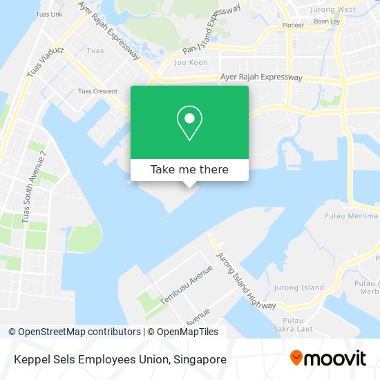 Keppel Sels Employees Union map