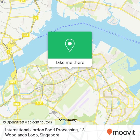 International Jordon Food Processing, 13 Woodlands Loop地图