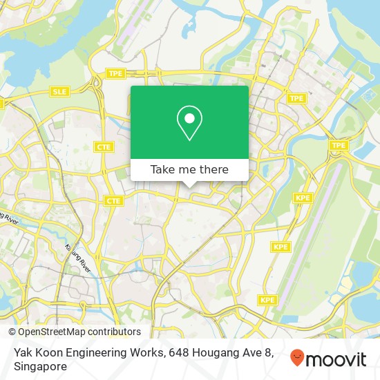 Yak Koon Engineering Works, 648 Hougang Ave 8 map