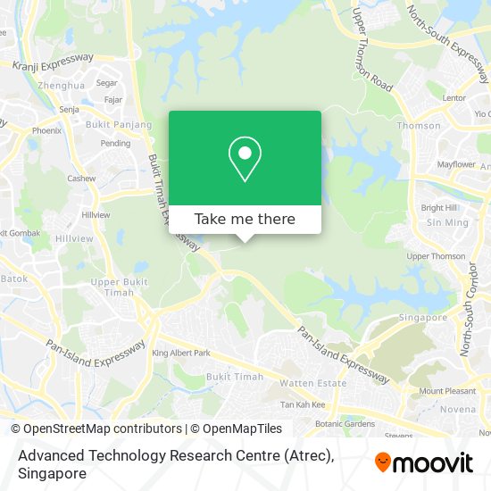 Advanced Technology Research Centre (Atrec) map