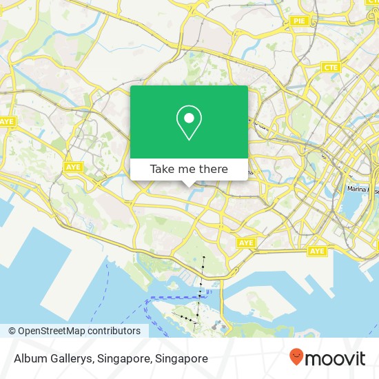 Album Gallerys, Singapore map