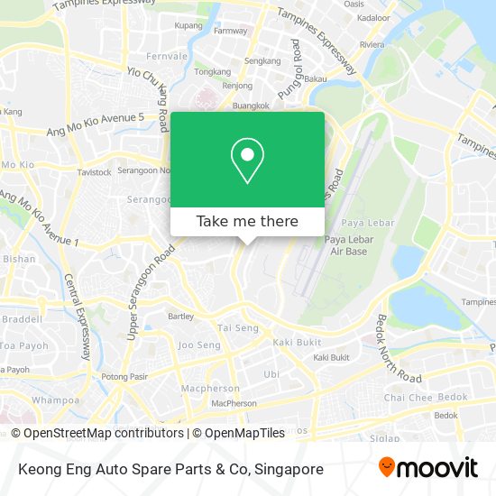 Keong Eng Auto Spare Parts & Co map