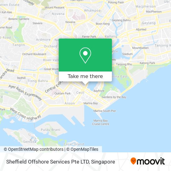 Sheffield Offshore Services Pte LTD map