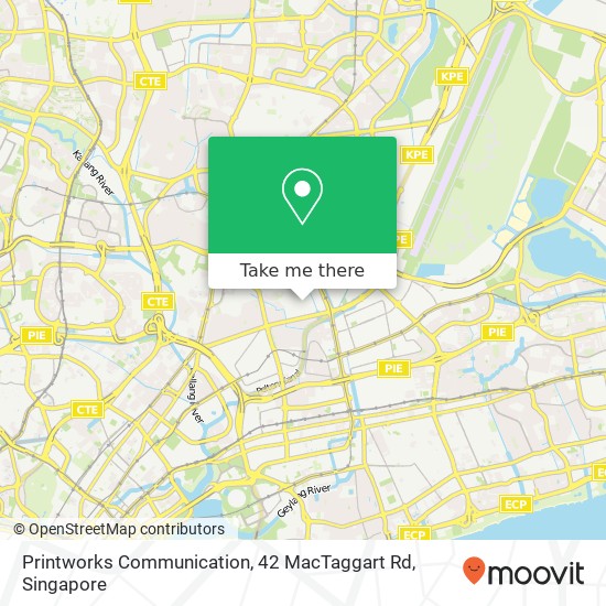 Printworks Communication, 42 MacTaggart Rd地图