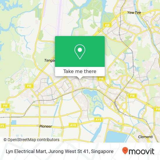 Lyn Electrical Mart, Jurong West St 41 map