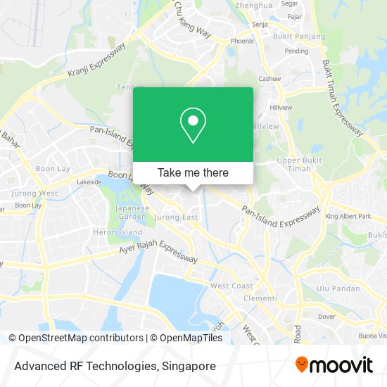 Advanced RF Technologies map