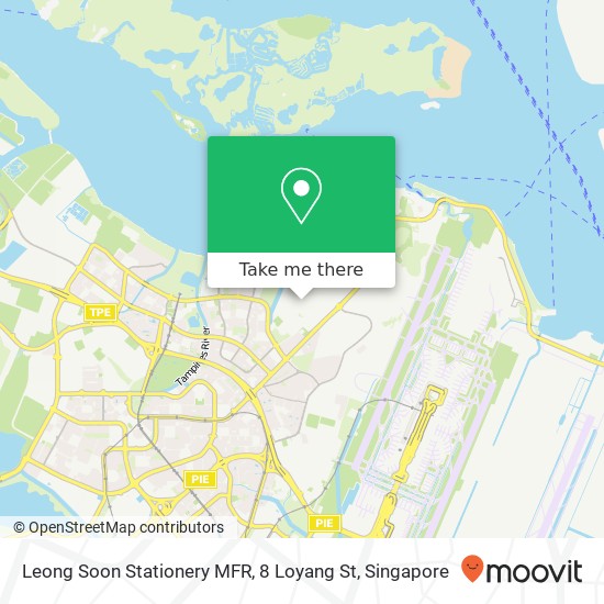 Leong Soon Stationery MFR, 8 Loyang St map