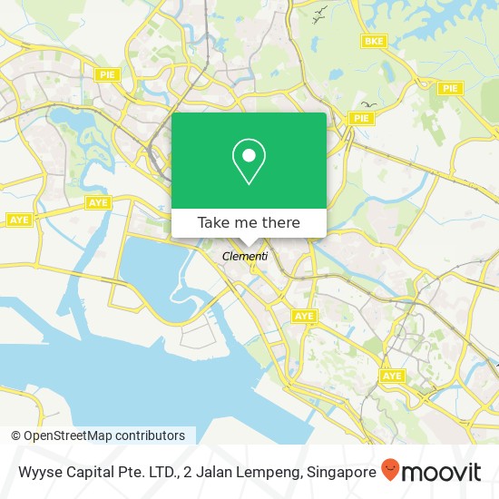 Wyyse Capital Pte. LTD., 2 Jalan Lempeng map