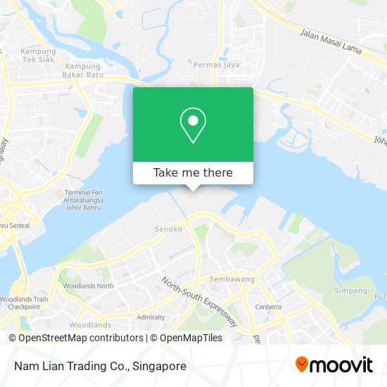 Nam Lian Trading Co. map