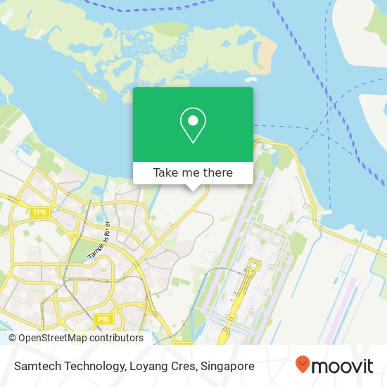 Samtech Technology, Loyang Cres map