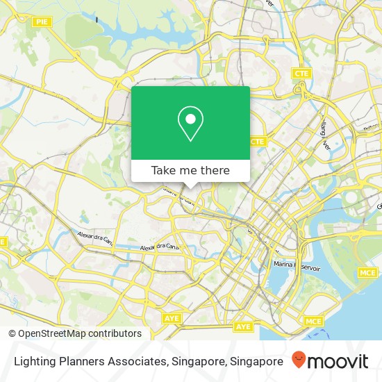 Lighting Planners Associates, Singapore地图