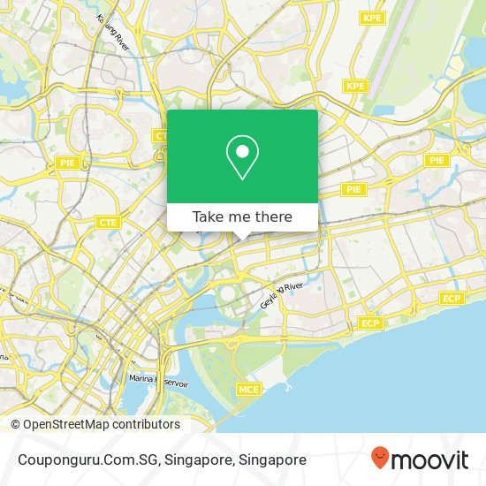 Couponguru.Com.SG, Singapore map