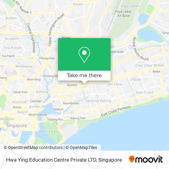 Hwa Ying Education Centre Private LTD map