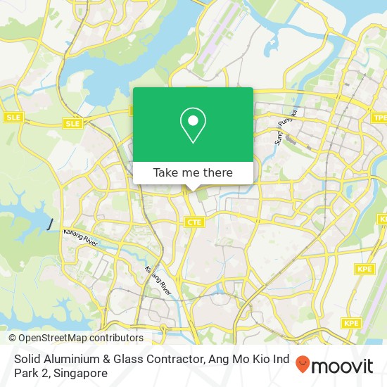 Solid Aluminium & Glass Contractor, Ang Mo Kio Ind Park 2 map