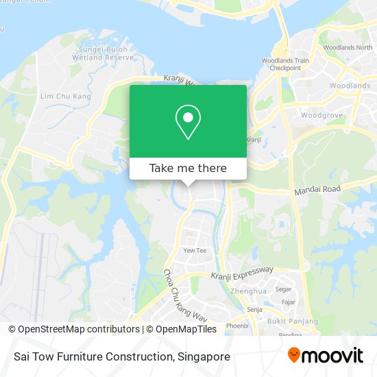 Sai Tow Furniture Construction map
