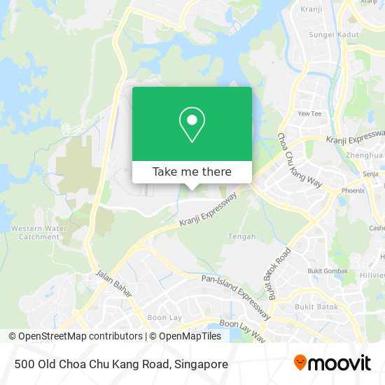 500 Old Choa Chu Kang Road map