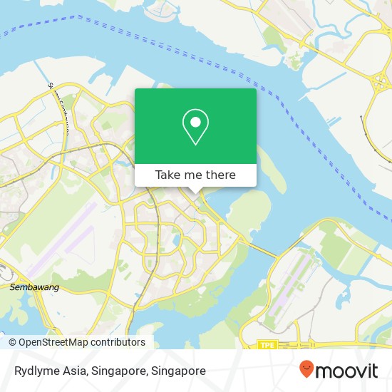 Rydlyme Asia, Singapore map