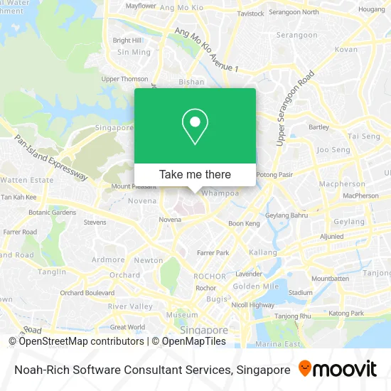 Noah-Rich Software Consultant Services map