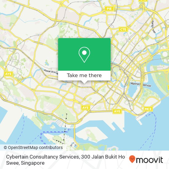 Cybertain Consultancy Services, 300 Jalan Bukit Ho Swee map