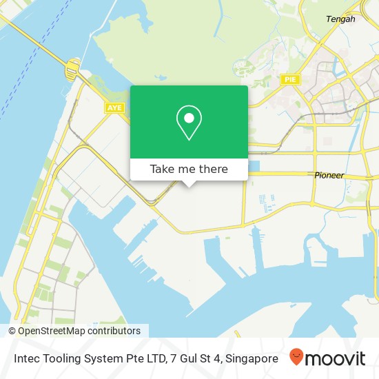 Intec Tooling System Pte LTD, 7 Gul St 4 map
