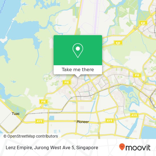 Lenz Empire, Jurong West Ave 5地图