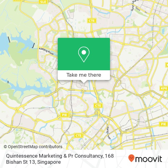 Quintessence Marketing & Pr Consultancy, 168 Bishan St 13 map