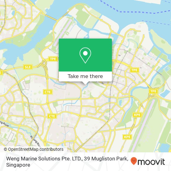Weng Marine Solutions Pte. LTD., 39 Mugliston Park map