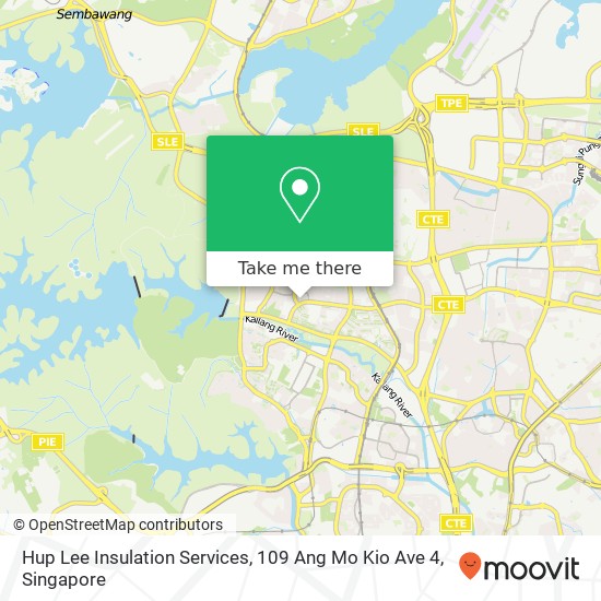 Hup Lee Insulation Services, 109 Ang Mo Kio Ave 4 map