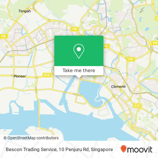 Bescon Trading Service, 10 Penjuru Rd map