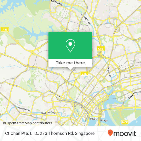 Ct Chan Pte. LTD., 273 Thomson Rd地图