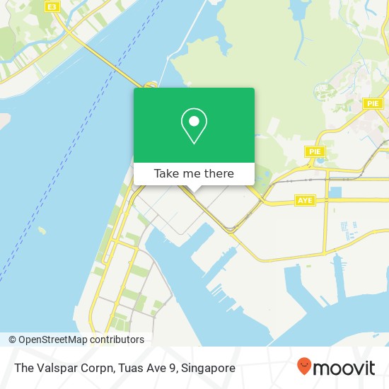 The Valspar Corpn, Tuas Ave 9 map