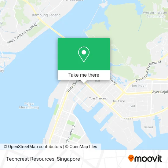 Techcrest Resources map