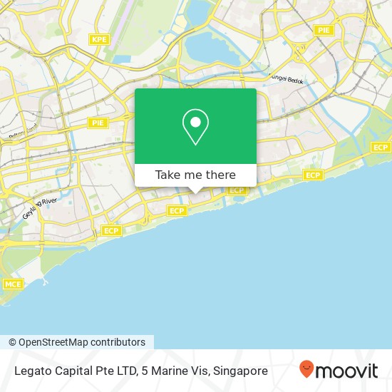 Legato Capital Pte LTD, 5 Marine Vis map