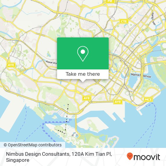 Nimbus Design Consultants, 120A Kim Tian Pl map