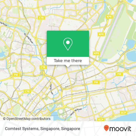 Comtest Systems, Singapore map